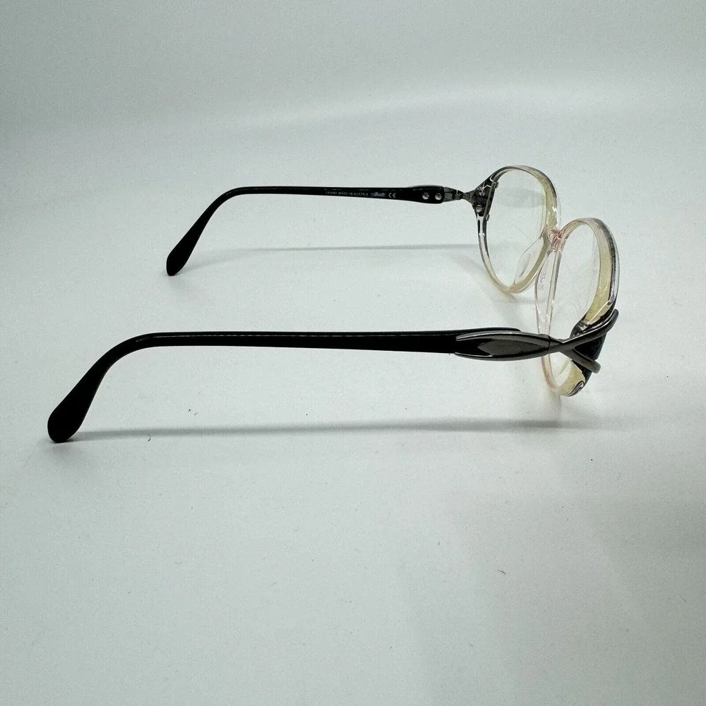 SILHOUETTE SPX M 1883‎ /20 6060 54-12 Clear Black Eyeglasses H10298
